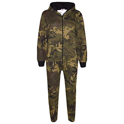 A2Z for Kids Mädchen Jungen Tarnmuster - Camouflage Onesie 7-8 von A2Z 4 Kids