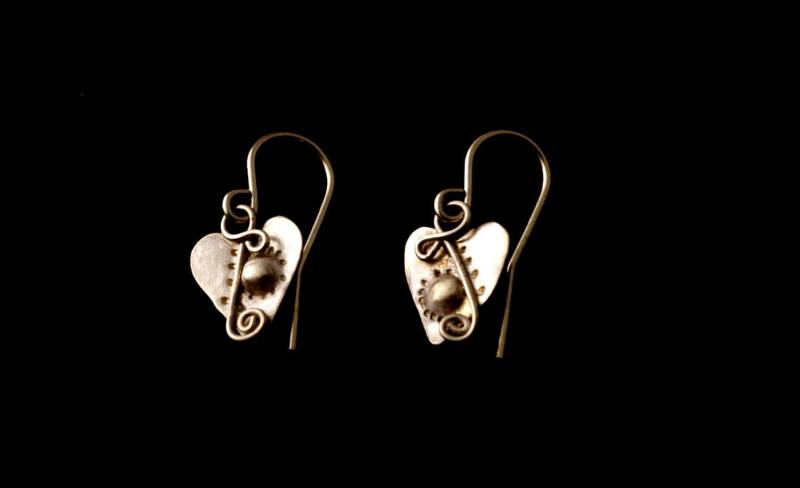 Herzohrringe Herzohrringe von A2rtJewelryByConny