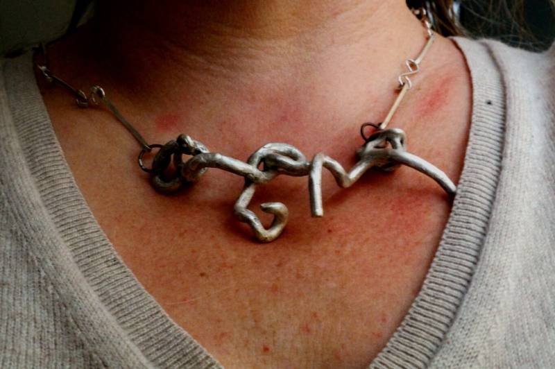 Weinrebe Halskette Weinrebe Halskette von A2rtJewelryByConny