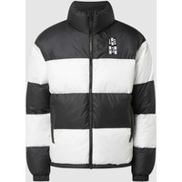 A3B Steppjacke mit Blockstreifen in Black, Größe XL von A3B