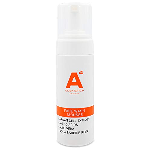 A4 – Reinigungsschaum | Milde Anti-Aging Gesichtsreinigung und Make-Up-Entferner – 150ml | Clean Beauty Wirkstoffkosmetik auf natürlicher Basis von A4 COSMETICS
