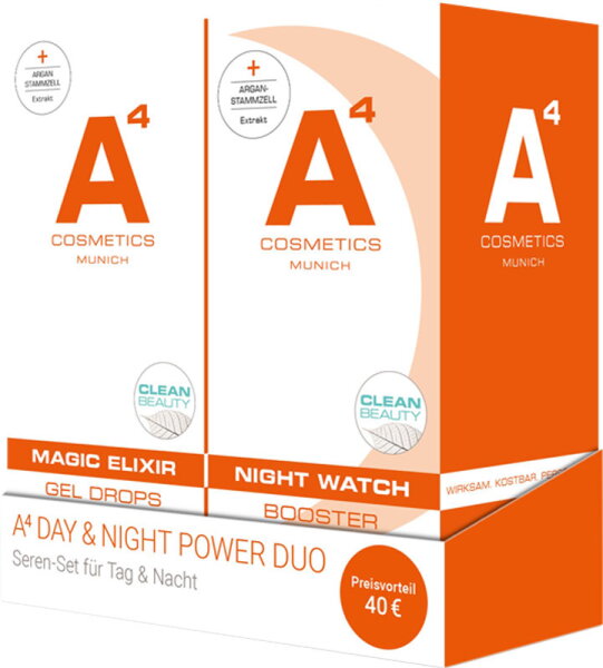 Aktion - A4 Cosmetics Day & Night Power Duo Set von A4 Cosmetics