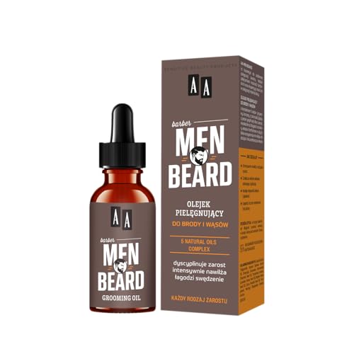 AA Men Beard Bart & Schnurrbart Pflegeöl 30ml von AA Men