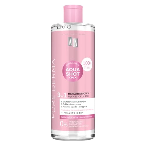 AA Pure Derma Hyaluron Mizellenflüssigkeit 3in1 500ml von AA Men