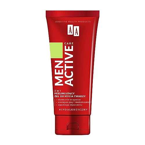 AA Men Active Care 3in1 Peeling Gesichtsreiniger 150ml von AA