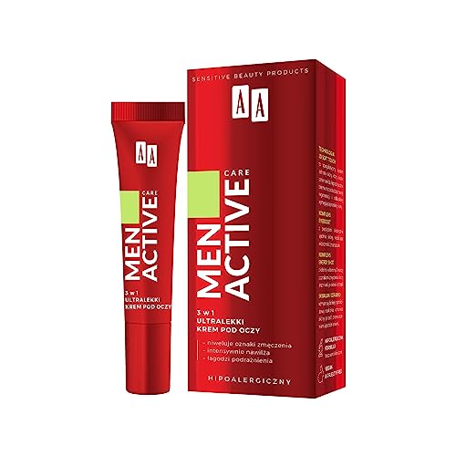 AA Men Active Care 3in1 Ultraleicht Augencreme 15ml von AA