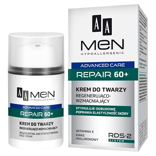 AA Men Advanced Care Repair 60+ Gesichtscreme regenerier-verstärkend 50ml AA Men Advanced Care Repair 60+ Gesichtscreme regenerier-verstärkend 50ml von AA