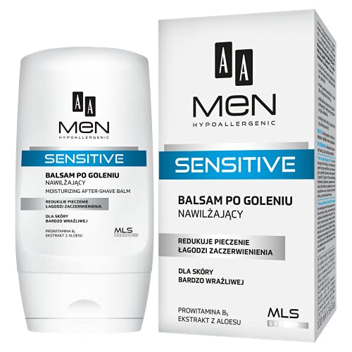 AA Men Sensitive Balsam nach Rasur Feuchtigkeitsspendend für die Haut sehr sensibel 100 ml von AA