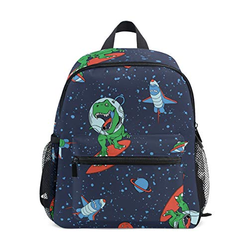 Kinderrucksack Astronaut Dinosaurier Kindergarten Vorschule Tasche für Kleinkind Mädchen Jungen von AABAO