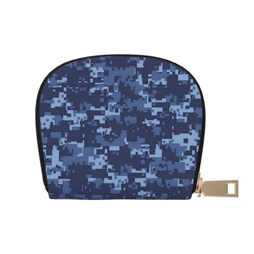 AABSTBFM Kreditkartenetui mit Meerjungfrauen-Motiv, PU-Leder, Kartenetui, Organizer-Tasche für Männer und Frauen, Camouflage-Muster, Einheitsgröße von AABSTBFM