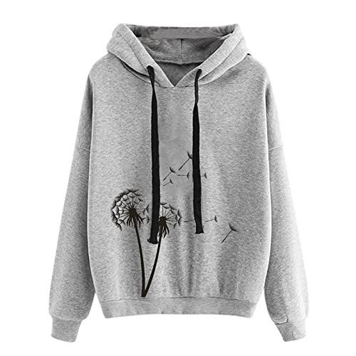 AACH Sweatshirts für Damen Casual Hoodie Kapuzenpullover Herbst Winter Kapuzenshirt Pullover Süßes Sweatshirt mit Kapuze Kapuzenpulli Leichte Sportoberteile Thermo Fleece Mantel von AACH