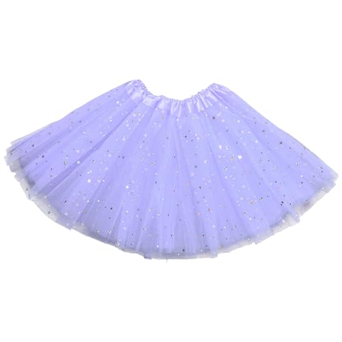 Warehouse Deals Angebote Tüllrock Damen Mini Retro Rockabilly Rock Hohe Taille Einfarbig Tutu Rock Petticoat Unterrock Ballett Blase Petticoat Tuturock Tütü Tüllrock Lang Reifrock von AACH