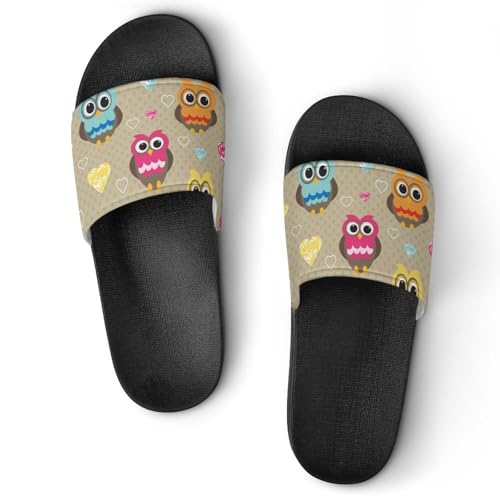 Dusche Sandalen Eulen Badeschuhe Hausrutschen Für Männer Frauen Dusche Sandalen Eulen Badeschuhe Hausrutschen Für Männer Frauen von AADFAEWR