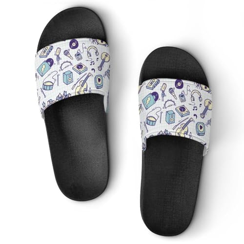 Dusche Sandalen Musikinstrument Badeschuhe Hausrutschen Für Männer Frauen Dusche Sandalen Musikinstrument Badeschuhe Hausrutschen Für Männer Frauen von AADFAEWR