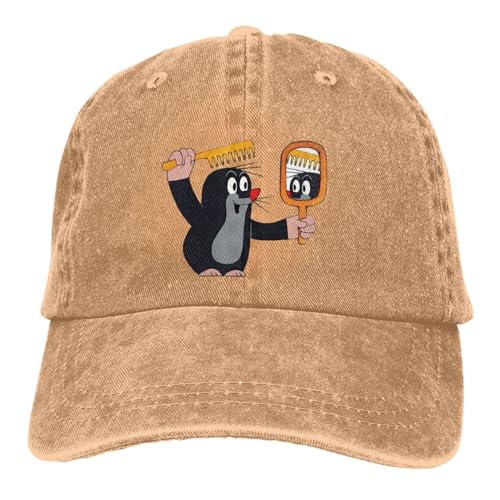 AAENNAUK Humor Baseballmütze Männer Hüte Frauen Visierschutz Snapback Der kleine Maulwurf Kappen Ausflug Überraschungsgeschenk von AAENNAUK