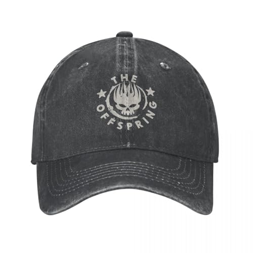 AAENNAUK Punk The Offspring Baseball Cap Distressed Washed Snapback Cap Männer Frauen Outdoor Running Golf Adjustable Fit Hüte Cap Geschenk angenehm überrascht klassisch von AAENNAUK