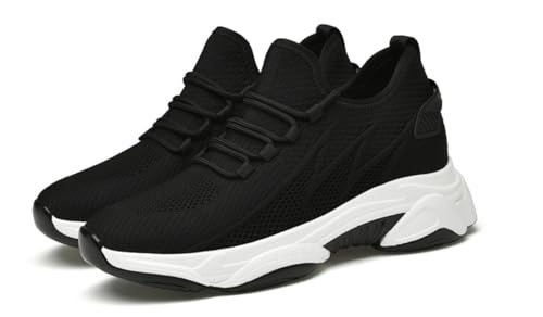 AAFGVC-Elevate Schuhe für Herren und Damen mit 4-10cm Erhöhung – +6cm, +8cm, +10cm erhältlich (Schwarz 10cm,40) von AAFGVC
