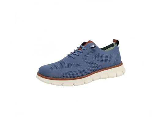 AAFGVC Herrenschuhe – Ultrabequeme Stadtschuhe mit Barfußgefühl | Orthopädische Slip-On-Schuhe & Herren-Freizeitschuhe​ (Blau,46) von AAFGVC