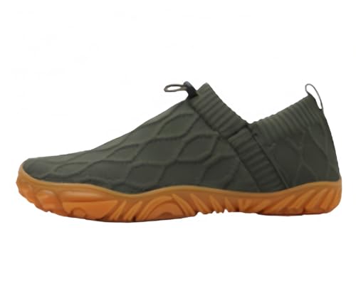 AAFGVC Unisex-Barfußschuhe: Outdoor-Wanderschuhe und vielseitige Tanz-Fitness-Laufschuhe, rutschfest, atmungsaktiv, bequem – reduziert anhaltendes Stechen, Brennen oder Taubheitsgefühl (Army Green,39) von AAFGVC