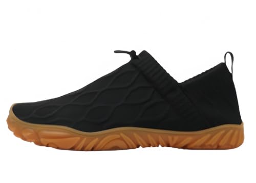 AAFGVC Unisex-Barfußschuhe: Outdoor-Wanderschuhe und vielseitige Tanz-Fitness-Laufschuhe, rutschfest, atmungsaktiv, bequem – reduziert anhaltendes Stechen, Brennen oder Taubheitsgefühl (Black,46) von AAFGVC