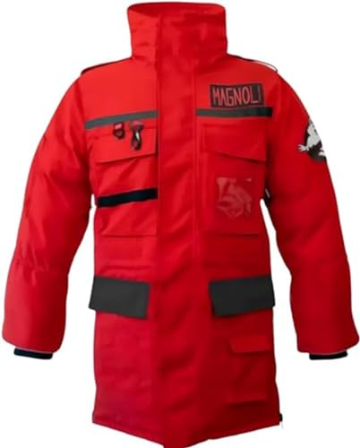 AAOutfitz Ghostbusters Frozen Empire Red Jacket, Rot - Baumwolle, 3XL von AAOutfitz
