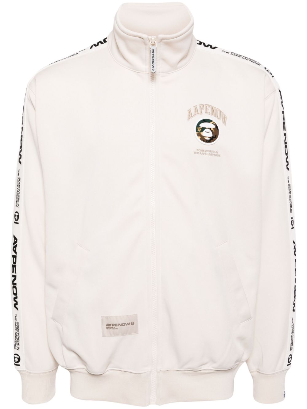 AAPE BY *A BATHING APE® Jacke mit Logo-Stickerei - Nude von AAPE BY *A BATHING APE®