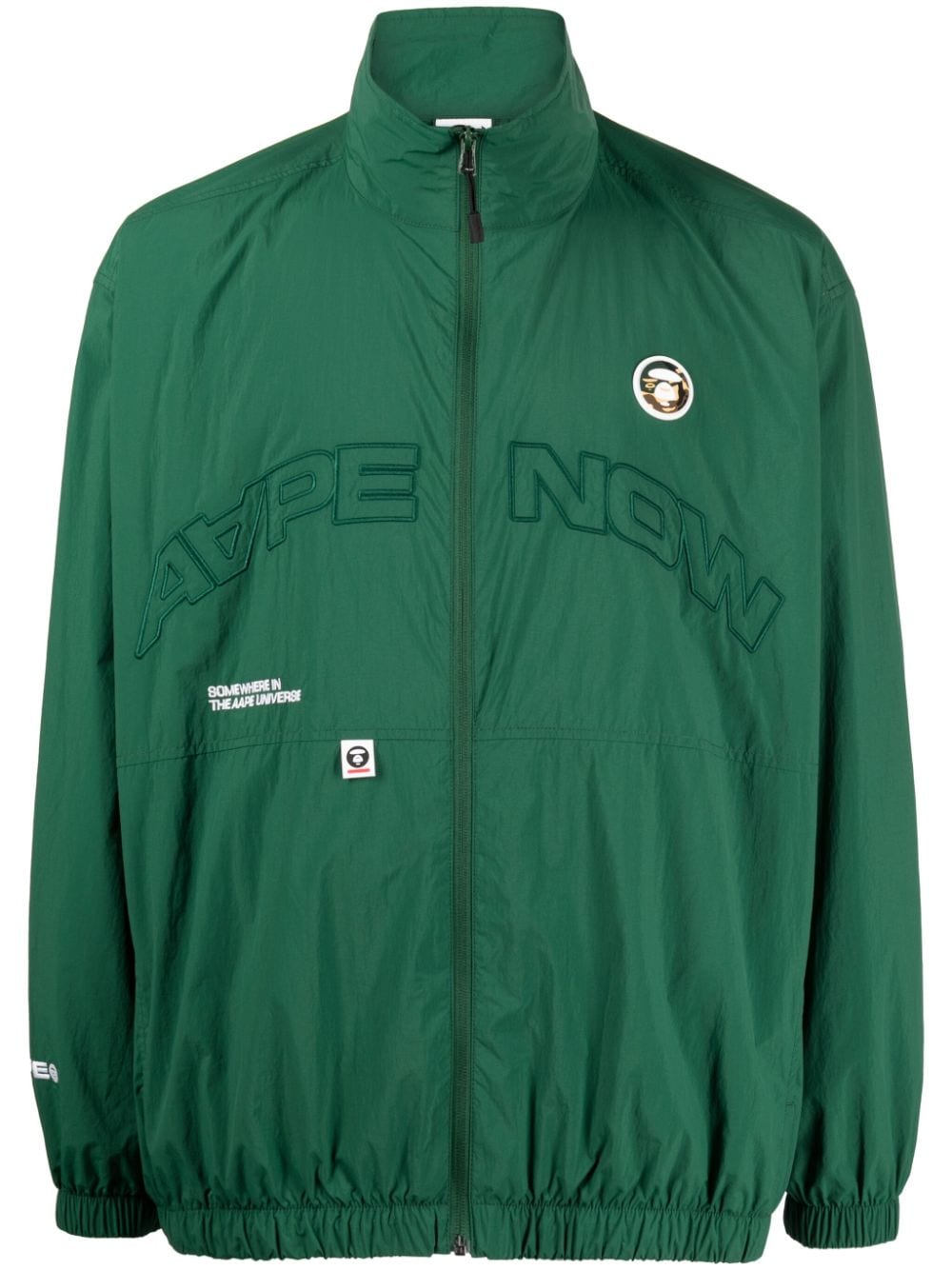 AAPE BY *A BATHING APE® Jacke mit Stehkragen - Grün von AAPE BY *A BATHING APE®