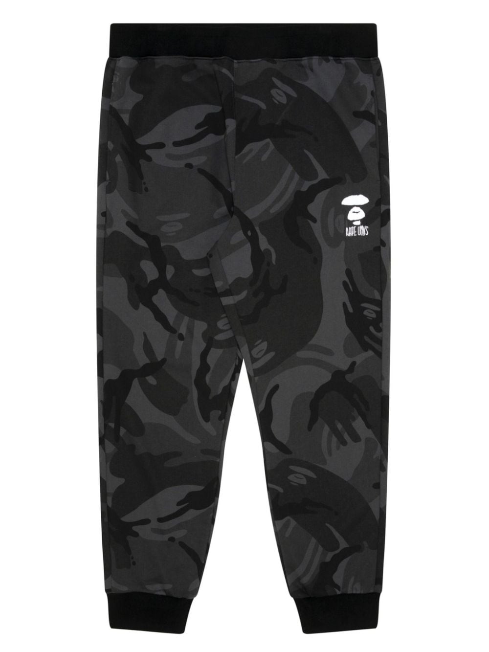 AAPE BY *A BATHING APE® Jogginghose mit Camouflage-Print - Schwarz von AAPE BY *A BATHING APE®