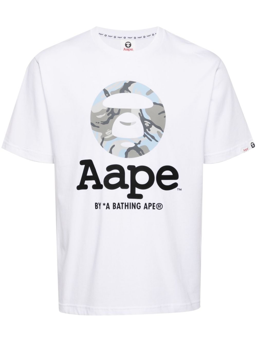 AAPE BY *A BATHING APE® T-Shirt mit grafischem Print - Weiß von AAPE BY *A BATHING APE®