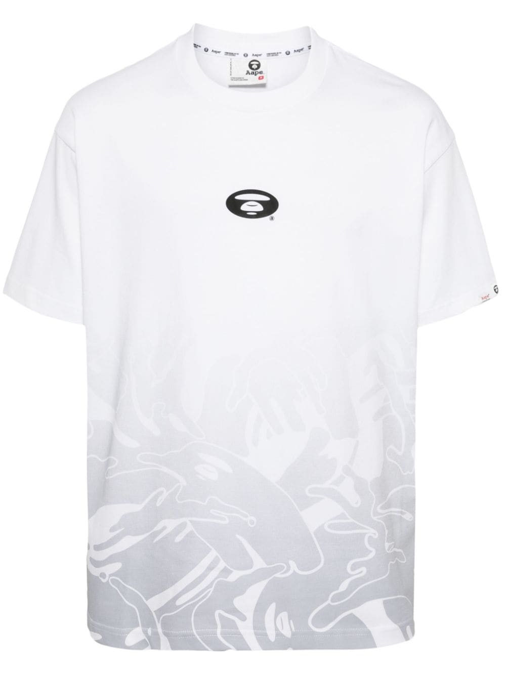 AAPE BY *A BATHING APE® T-Shirt mit grafischem Print - Weiß von AAPE BY *A BATHING APE®