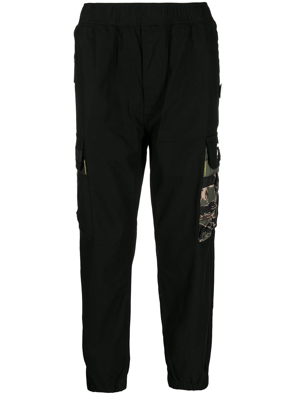 AAPE BY *A BATHING APE® Cargohose mit Camouflage-Detail - Schwarz von AAPE BY *A BATHING APE®