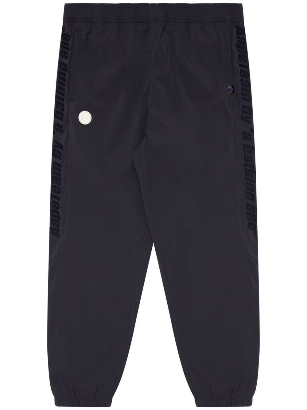 AAPE BY *A BATHING APE® Jogginghose mit Logo-Applikation - Grau von AAPE BY *A BATHING APE®