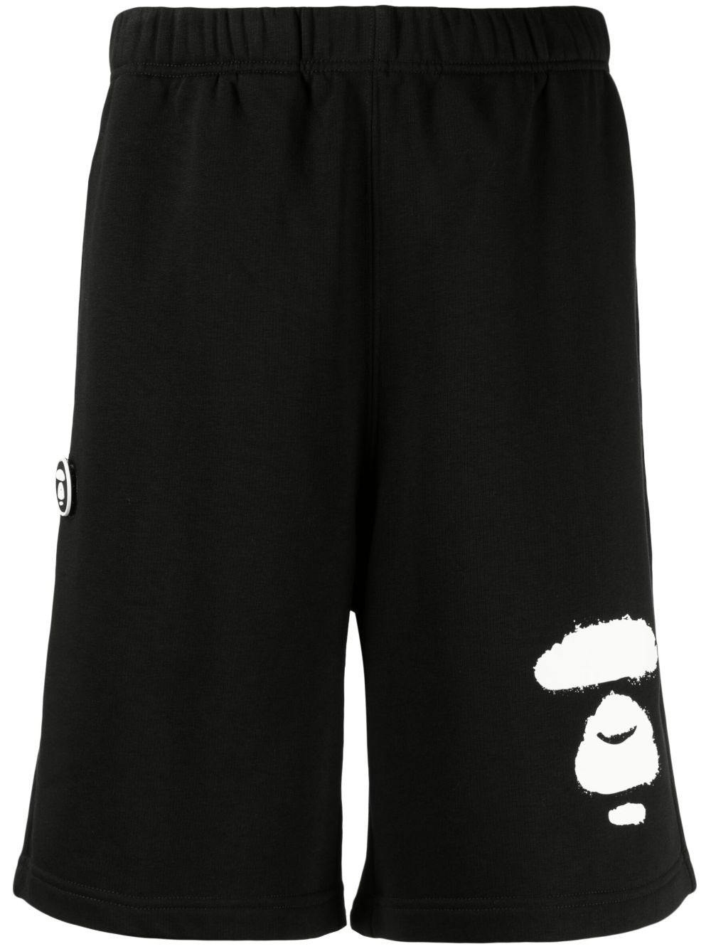 AAPE BY *A BATHING APE® Baggy-Shorts mit Logo-Patch - Schwarz von AAPE BY *A BATHING APE®