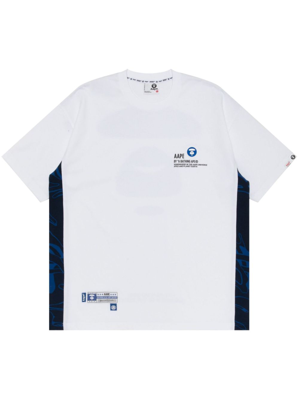 AAPE BY *A BATHING APE® T-Shirt mit Logo-Print - Weiß von AAPE BY *A BATHING APE®