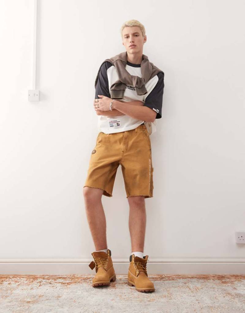 AAPE BY A BATHING APE - Worker - Carpenter-Shorts in Beige-Neutral von AAPE BY A BATHING APE®