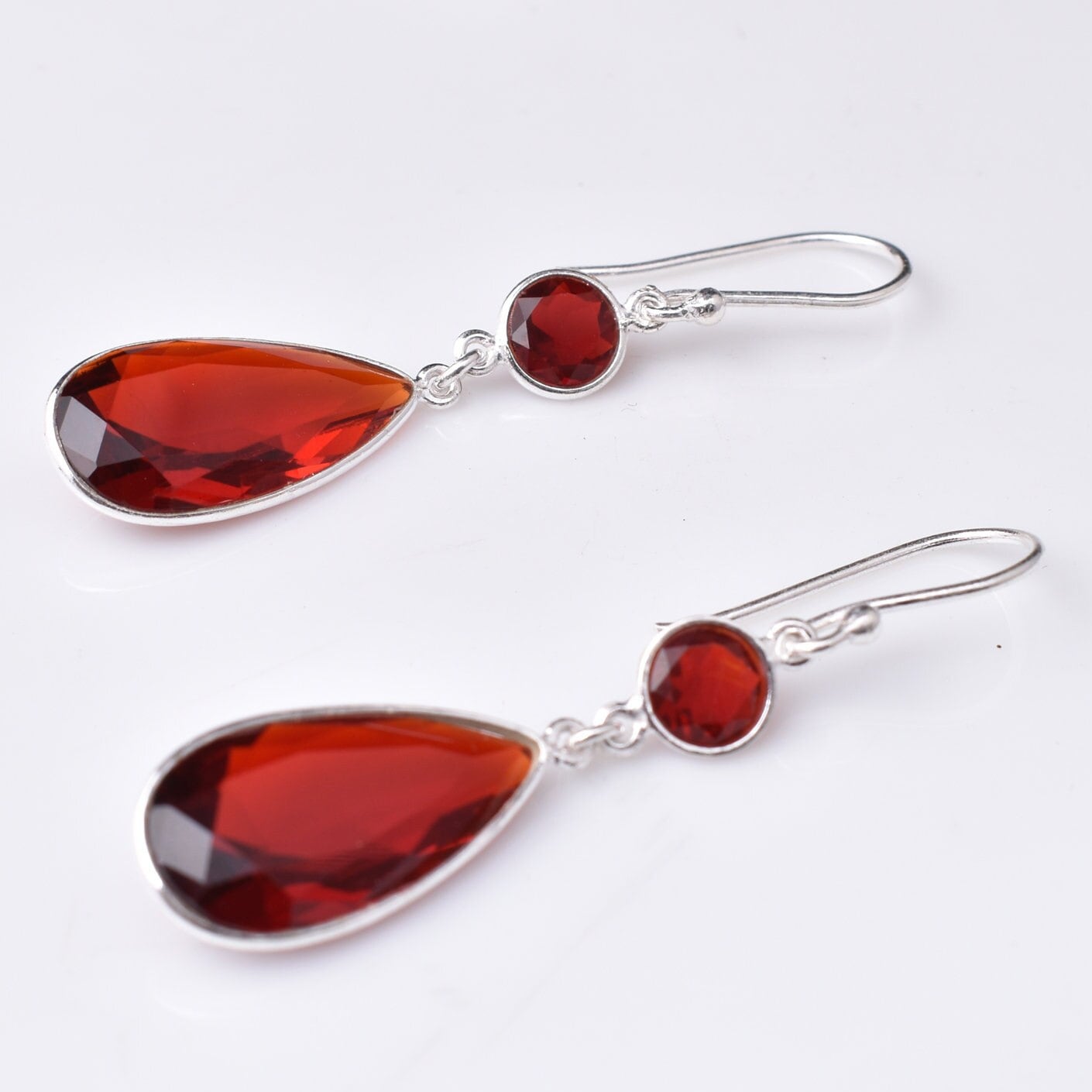 Reichen Roten Turmalin Edelstein Ohrringes-925 Sterling Silber-Teardrop Baumeln Tropfen Ohrringe-Täglich Tragen Ohrringe-Jubiläum Geschenk Für Frauen Reichen Roten Turmalin Edelstein Ohrringes-925 Sterling Silber-Teardrop Baumeln Tropfen Ohrringe-Täglich Tragen Ohrringe-Jubiläum Geschenk Für Frauen von AARJewels