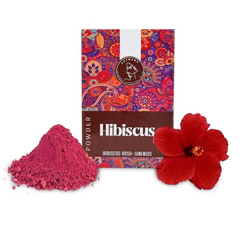 AATMANA Hibiscus Powder | Sabdariffa | Rosa Sinensis | Natural Powder for Hair & Skin | Prevent hair Problem & Minimizes Skin Pores for Men & Women 100g von AATMANA