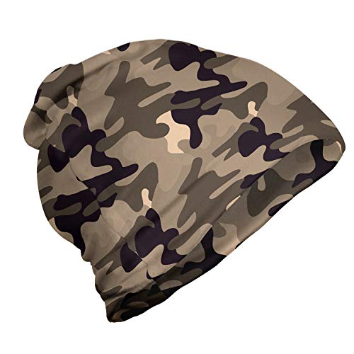 ABAKUHAUS Camo Unisex Beanie, Erdtöne Tarnung, Wandern im Freien, Taupe Dark Tan ABAKUHAUS Camo Unisex Beanie, Erdtöne Tarnung, Wandern im Freien, Taupe Dark Tan von ABAKUHAUS