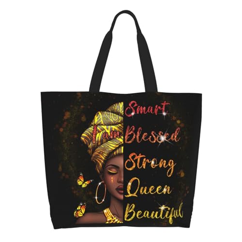 ABC ARTES Tragetasche für Damen, afrikanische amerikanische Tragetaschen für Frauen, leichte Umhängetasche, Handtasche für Reisen, Arbeit, Fitnessstudio, Natural Crown 2, Einheitsgröße ABC ARTES Tragetasche für Damen, afrikanische amerikanische Tragetaschen für Frauen, leichte Umhängetasche, Handtasche für Reisen, Arbeit, Fitnessstudio, Natural Crown 2, Einheitsgröße von ABC ARTES
