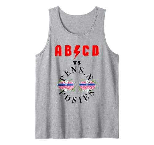 AB/CD vs Pens and Posies Rock n Roll Baby, Kleinkind & Kinder Tank Top AB/CD vs Pens and Posies Rock n Roll Baby, Kleinkind & Kinder Tank Top von ABCD Pens and Posies Kids Gifts