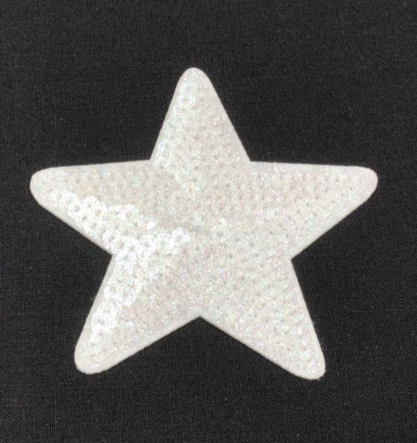 6cm, Stern, Pailletten, Aufnäher, Patches, Bügelbilder 6cm, Stern, Pailletten, Aufnäher, Patches, Bügelbilder von ABCDesignerin