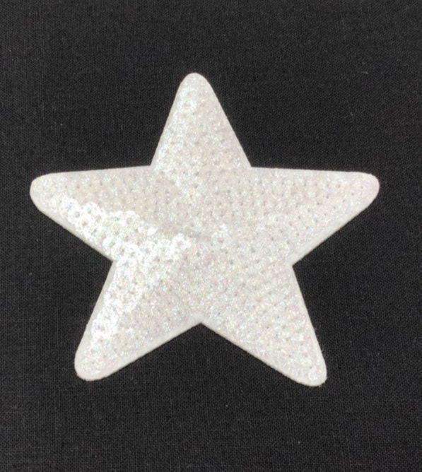 8cm, Stern, Seestern, Pailletten, Aufnäher, Patches, Bügelbild, Bügelbilder 8cm, Stern, Seestern, Pailletten, Aufnäher, Patches, Bügelbild, Bügelbilder von ABCDesignerin