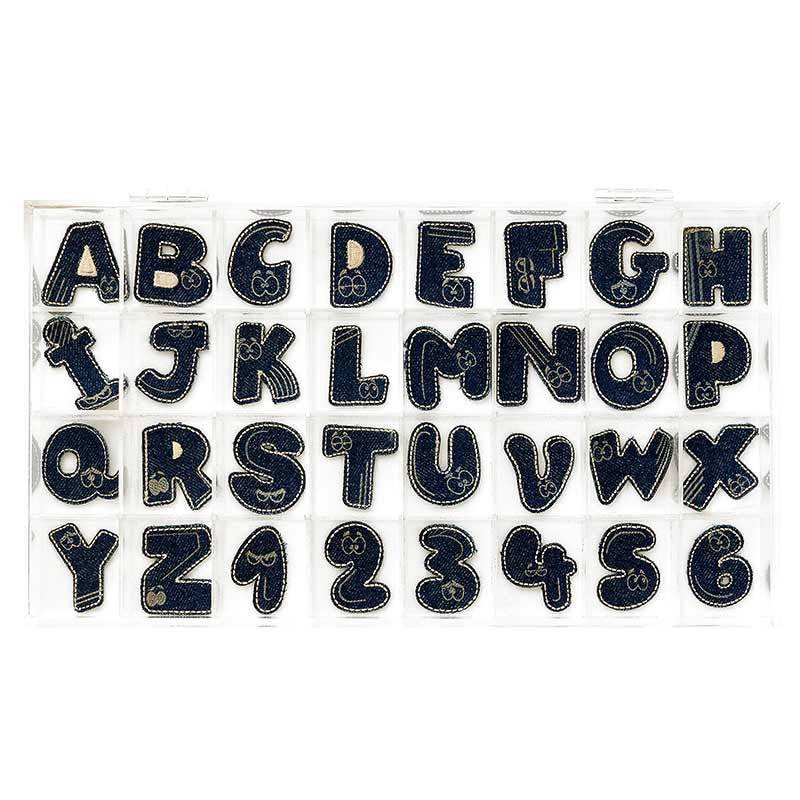 Bügelbilder Abc, Dunkelblau , Jeans, Monogramm, Buchstaben, Zahlen, Bügelbilder, Aufnäher, Nähzubehör Bügelbilder Abc, Dunkelblau , Jeans, Monogramm, Buchstaben, Zahlen, Bügelbilder, Aufnäher, Nähzubehör von ABCDesignerin