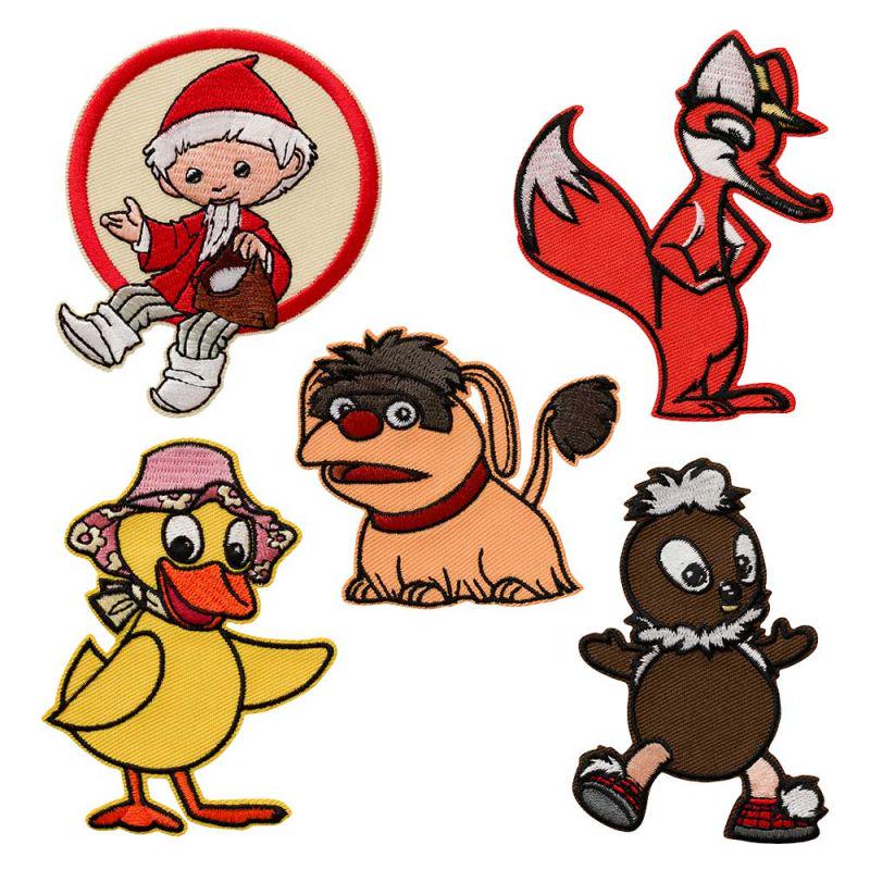 Bügelbilder Sandmännchen©, Applikation, Patch, Flicken, Nähen, Nähzubehör, Nähzutaten von ABCDesignerin