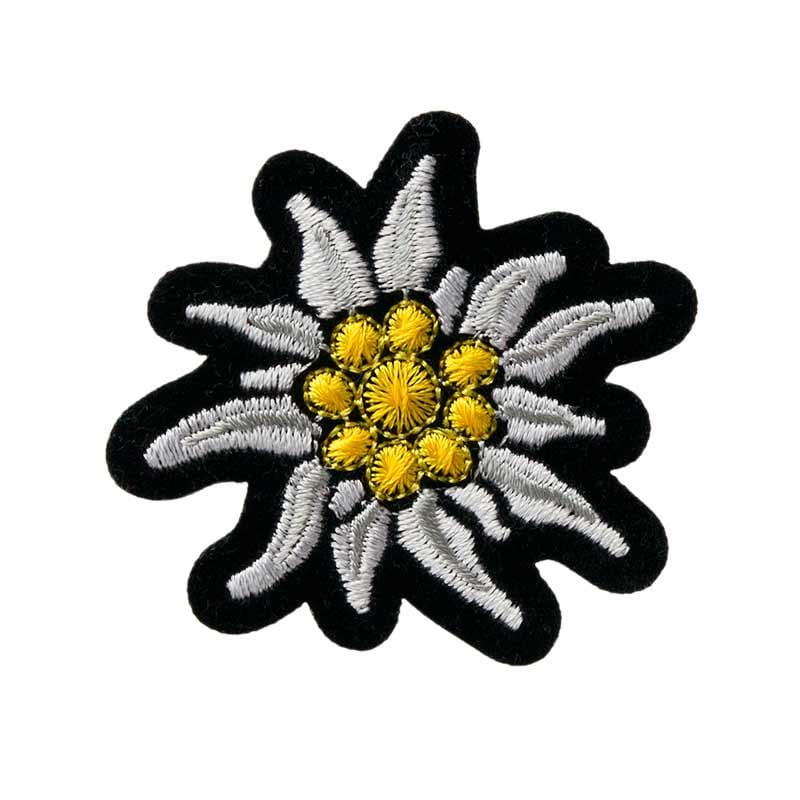 Edelweiß Bügelbild - Alpen Und Oktoberfest Aufnäher Für Dirndl, Tracht, Jacke, Jeans Taschen Zum Aufbügeln Oder Aufnähen von ABCDesignerin