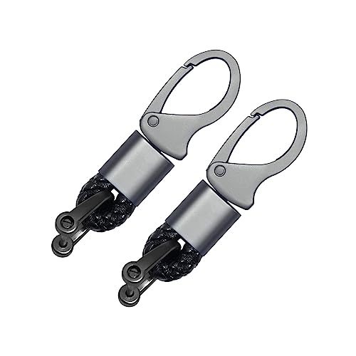 2 Stück Schlüsselanhänger Auto Schlüsselanhänger mit Schraubendreher Upgrade Anti-Verlust Metall Schlüsselring für Männer Frauen Autoschlüssel von ABDA