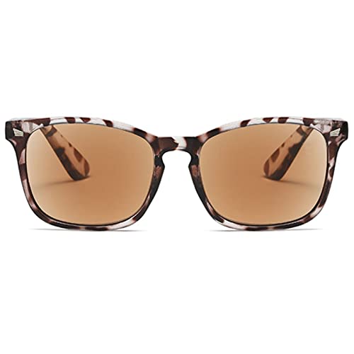 ABETOS Sonnenbrille Lesebrille Damen Herren Getönte Lesebrillen mit Sonnenschutz Klassischer Lesehilfe Sehhilfe mit Sehstärke 0.0 0.5 1.0 1.5 2.0 2.5 3.0, Leopard+0.5 ABETOS Sonnenbrille Lesebrille Damen Herren Getönte Lesebrillen mit Sonnenschutz Klassischer Lesehilfe Sehhilfe mit Sehstärke 0.0 0.5 1.0 1.5 2.0 2.5 3.0, Leopard+0.5 von ABETOS