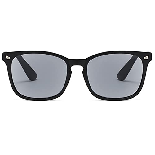 ABETOS Sonnenbrille Lesebrille Damen Herren Getönte Lesebrillen mit Sonnenschutz Klassischer Lesehilfe Sehhilfe mit Sehstärke 0.0 0.5 1.0 1.5 2.0 2.5 3.0, Mattes Schwarz+0.5 von ABETOS