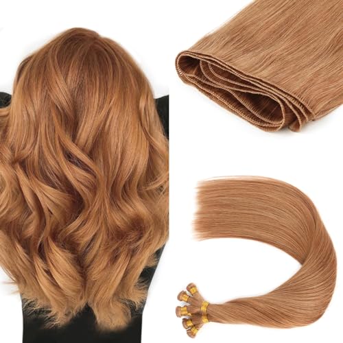 ABH AMAZINGBEAUTY HAIR Haarverlängerungen aus Remy-Echthaar, handgebunden, seidig, gerade, doppelt, für Frauen, Kastanienbraun ABH AMAZINGBEAUTY HAIR Haarverlängerungen aus Remy-Echthaar, handgebunden, seidig, gerade, doppelt, für Frauen, Kastanienbraun von ABH AMAZINGBEAUTY HAIR