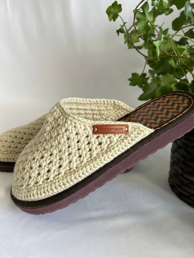 Hausschuhe Handmade von ABHansaTextilgarn